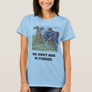 Greyhounds - We rijden niet in portemonnees T-shirt