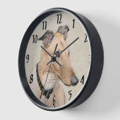 Greyhoundschildering - Cute Original Dog Art (Hoek)