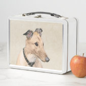Greyhoundschildering - Cute Original Dog Art (In situ)