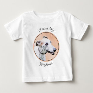 Greyhoundschildering - Cute Original Dog Art