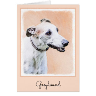 Greyhoundschildering - Cute Original Dog Art