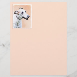 Greyhoundschildering - Cute Original Dog Art