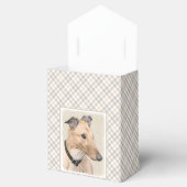Greyhoundschildering - Cute Original Dog Art Bedankdoosjes (Geopend)