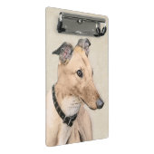 Greyhoundschildering - Cute Original Dog Art Mini Klembord (Schuin)