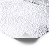 Greyhoundschildering - Cute Original Dog Art Perfect Poster (Hoek)