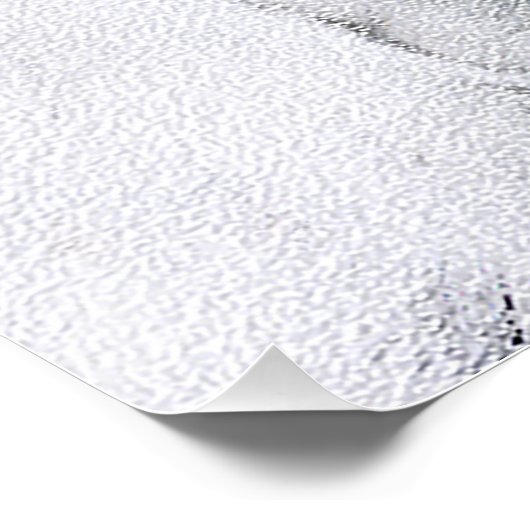 Greyhoundschildering - Cute Original Dog Art Perfect Poster (Hoek)