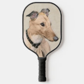 Greyhoundschildering - Cute Original Dog Art Pickleball Paddle (Voorkant)