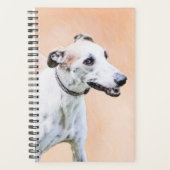 Greyhoundschildering - Cute Original Dog Art Planner (Voorkant)