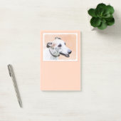 Greyhoundschildering - Cute Original Dog Art Post-it® Notes (Kantoor)