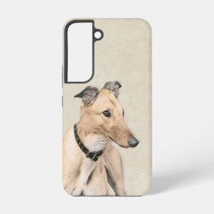 Greyhoundschildering - Cute Original Dog Art Samsung Galaxy Hoesje