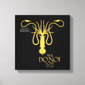 Greyjoy Sigil - We zagen niet Canvas Afdruk (Voorkant)