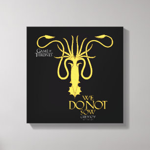 Greyjoy Sigil - We zagen niet Canvas Afdruk
