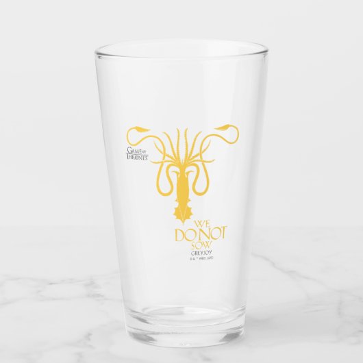 Greyjoy Sigil - We zagen niet Glas (Voorkant)