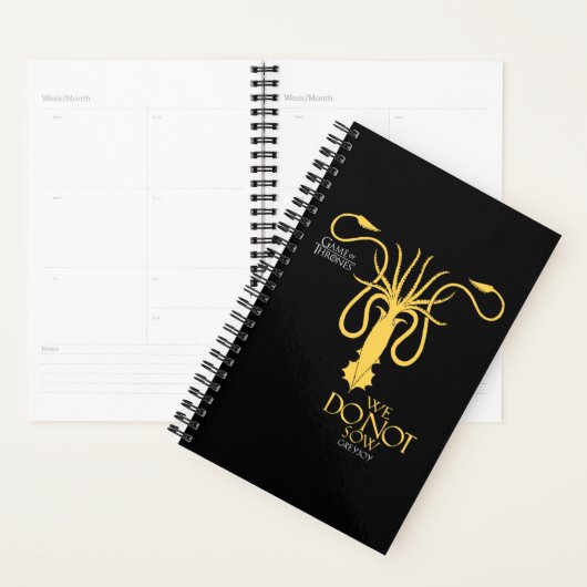 Greyjoy Sigil - We zagen niet Planner (Display)