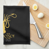 Greyjoy Sigil - We zagen niet Theedoek (Quarter Fold)