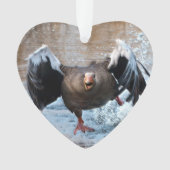 Greylag Goose op de Chase Ornament (voorkant)