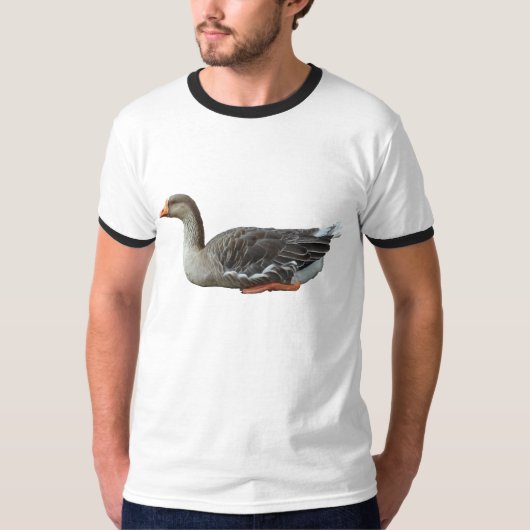 Greylag Swan Goose Cross T-shirt (Voorkant)