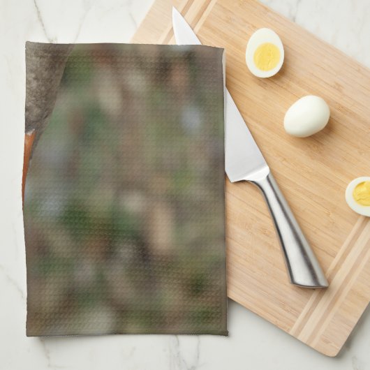 Greylag Swan Goose Cross Theedoek (Quarter Fold)