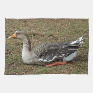Greylag Swan Goose Cross Theedoek