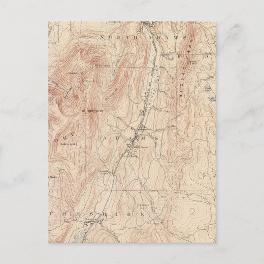 Greylock, Massachusetts Briefkaart (Voorkant)