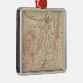 Greylock, Massachusetts Metalen Ornament (Rechts)