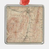 Greylock, Massachusetts Metalen Ornament (Voorkant)