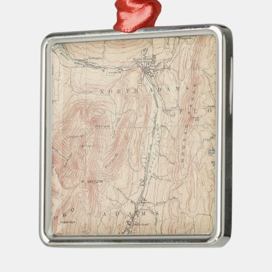 Greylock, Massachusetts Metalen Ornament (Links)