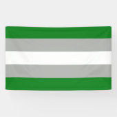 Greyromantic Pride Spandoek (Horizontaal)