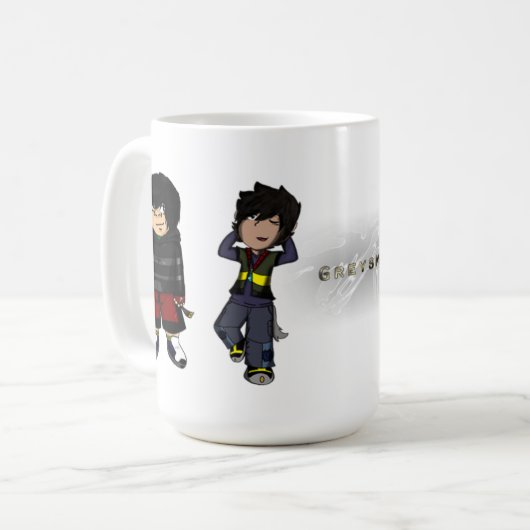 Greyrookstandaard Mok (Voorkant links)