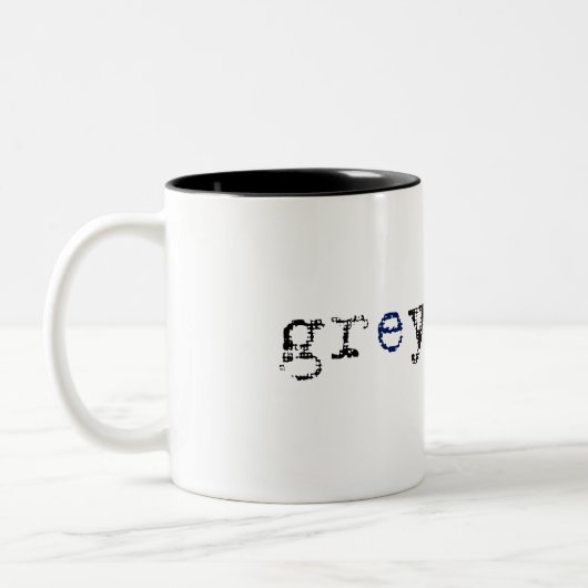 Greysacle Coffe Mok - Wit (Links)