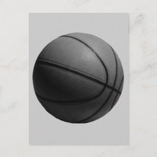 Greyscale Basketbal Briefkaart