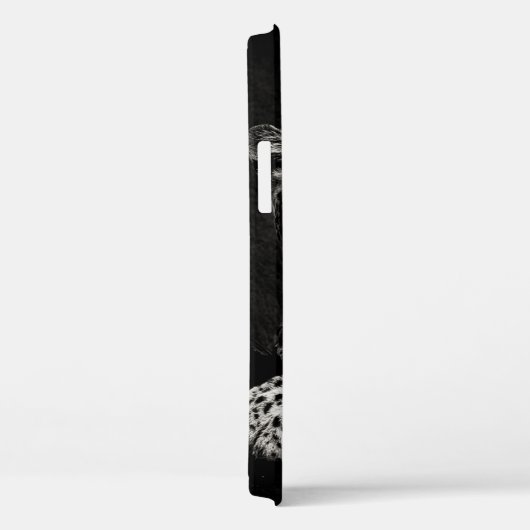GREYSCALE FOTO VAN LYING LEOPARD Case-Mate iPhone CASE (Achterkant / Rechts)