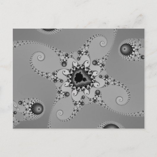 Greyscale Octopuses Briefkaart (Voorkant)