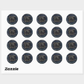 GreySeasonOfTheWitch  Ronde Sticker (Vel)
