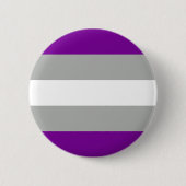 Greysexual Pride Vlag LGBT Pride Ronde Button 5,7 Cm (Voorkant)