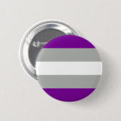 Greysexual Pride Vlag LGBT Pride Ronde Button 5,7 Cm (Voorkant /achterkant)