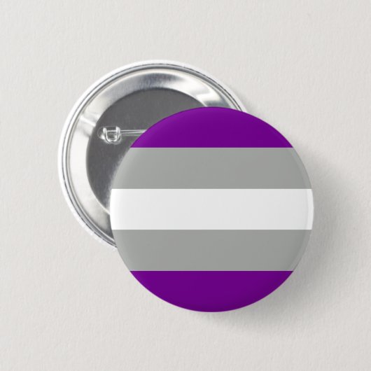 Greysexual Pride Vlag LGBT Pride Ronde Button 5,7 Cm (Voorkant /achterkant)