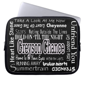 Greyson Chance notebook Hoesje Laptop Sleeve