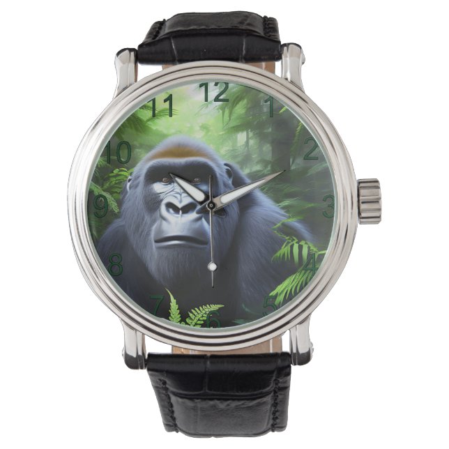 Greyson, de mannelijke gorilla, horloge (Voorkant)