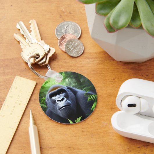Greyson The Male Gorilla, Keyring Sleutelhanger (Bureau)