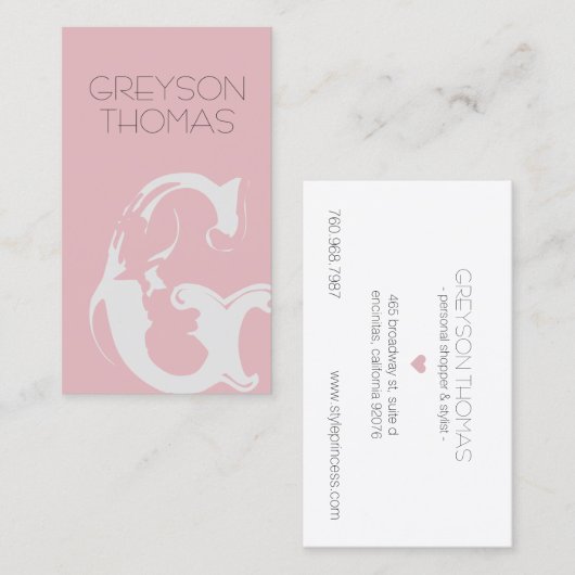 Greyson Visitekaartje (Voorkant / Achterkant)