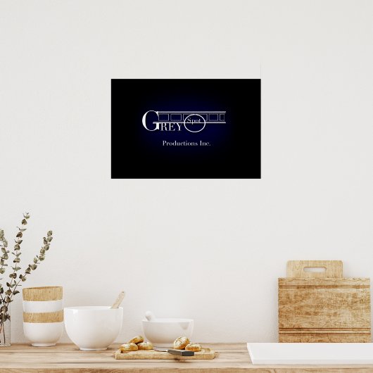 GreySpot Logo Poster (Keuken)