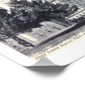 Greystone Insane Asylum, Morris Plains, New Jersey Poster (Hoek)