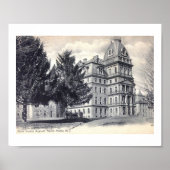 Greystone Insane Asylum, Morris Plains, New Jersey Poster (Voorkant)