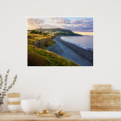 Greystones Beach Poster | Ierland Kustposter (Keuken)