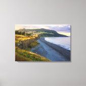 Greystones South Beach Coastal View Canvas Afdruk (Voorkant)