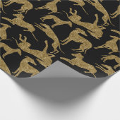 Greyt Glitter-look Greyhounds Cadeaupapier (Hoek)
