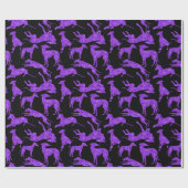 Greyt Glitter-look Greyhounds Cadeaupapier (Vlak)