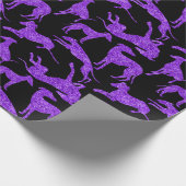 Greyt Glitter-look Greyhounds Cadeaupapier (Hoek)