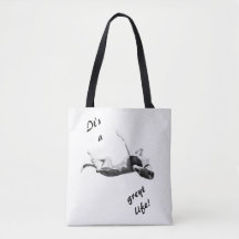 Greyt Life Greyhound Canvas tas